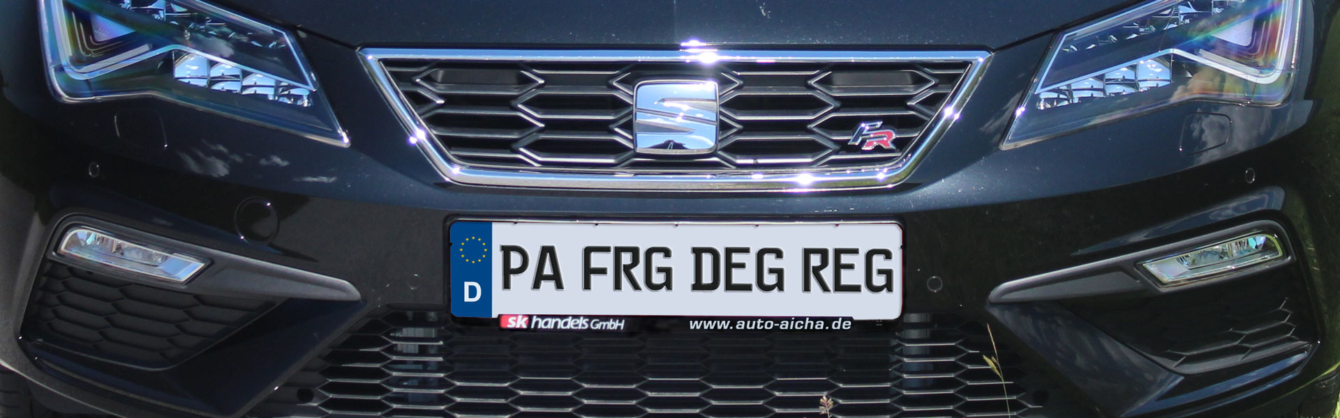 Wunschkennzeichen für FRG, DEG, PA, REG