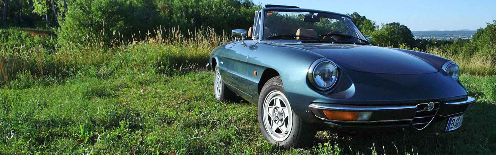 Alfa Romeo Spider grün