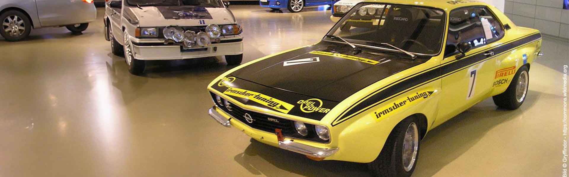 Opel Manta in Gelb