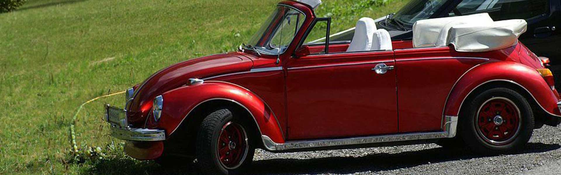 VW Käfer Cabrio rot