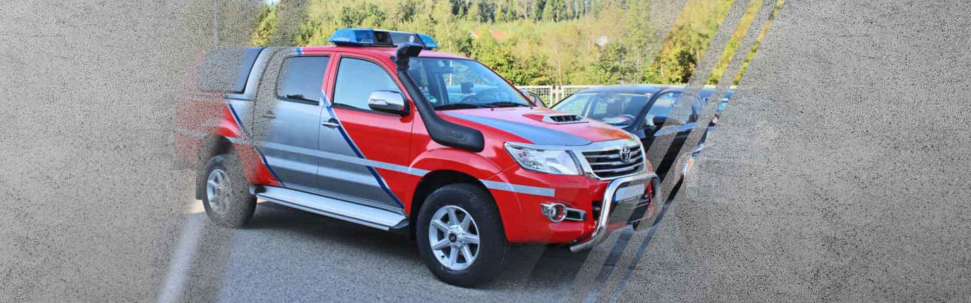 Toyota Hilux Einsatzfahrzeug