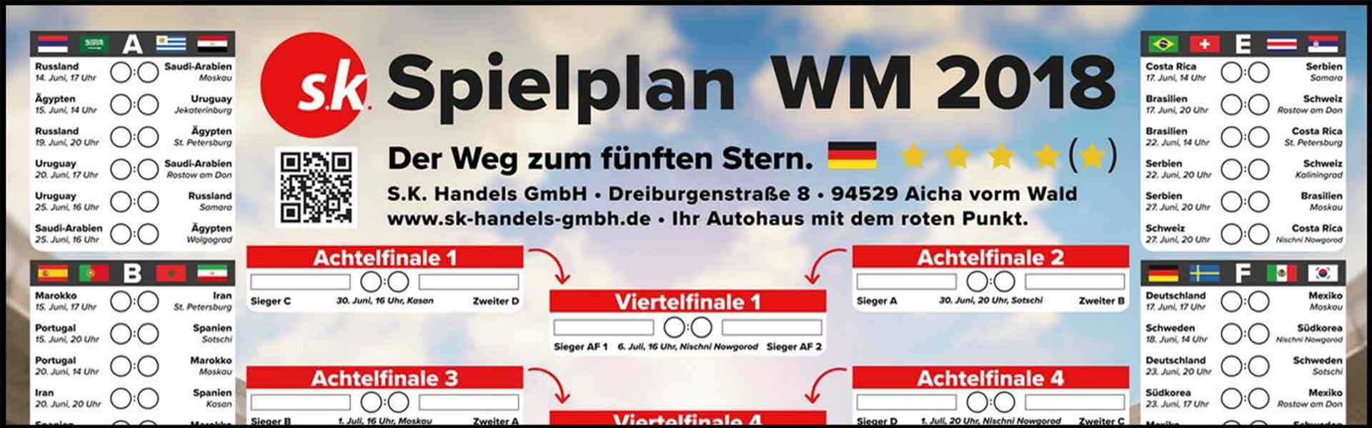 Gratis WM Spielplan 2018