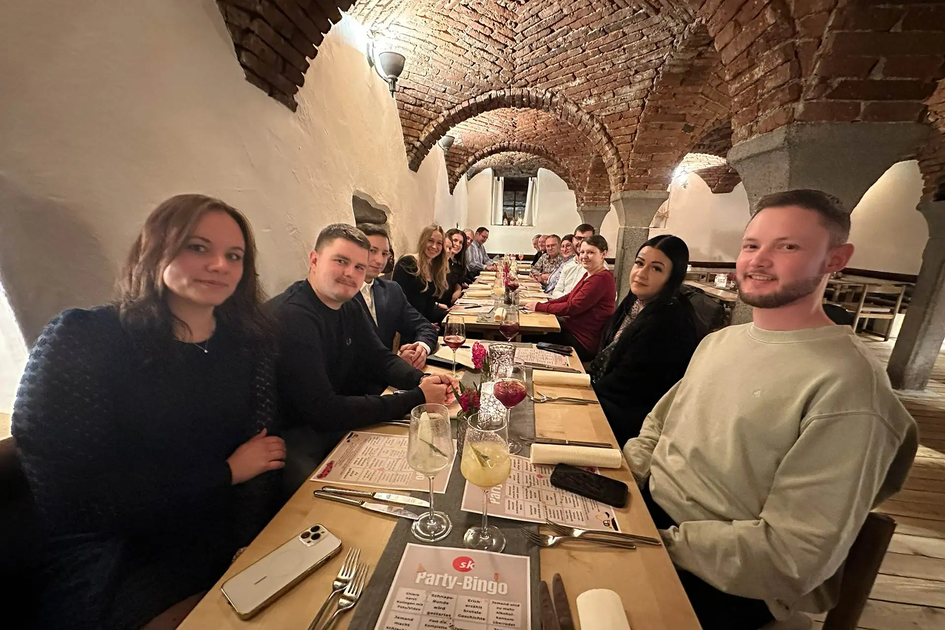 Jahreseinstandsfeier bei der S.K. Handels GmbH Jahreseinstandsfeier bei der S.K. Handels GmbH