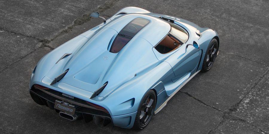 Koenigsegg Regera oben