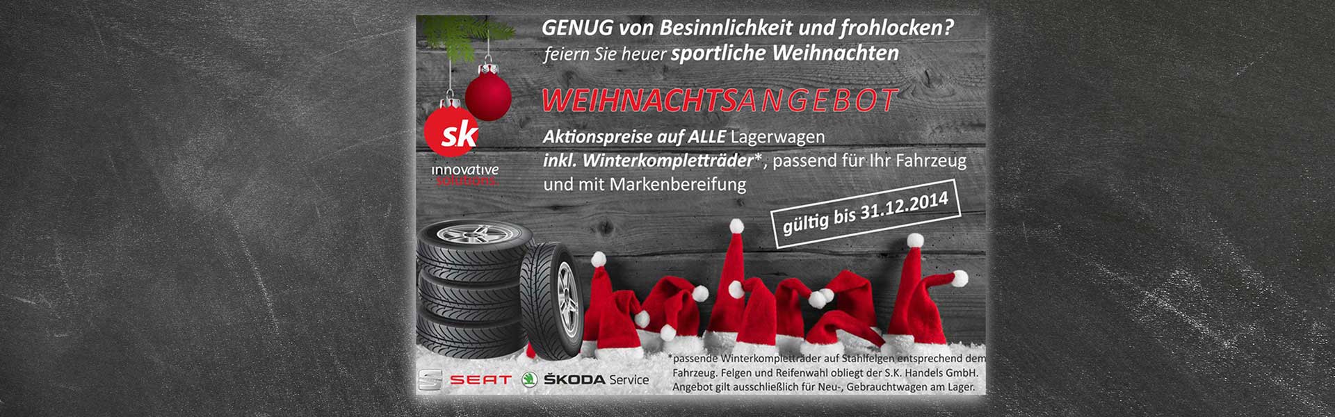 Weihnachtsangebot