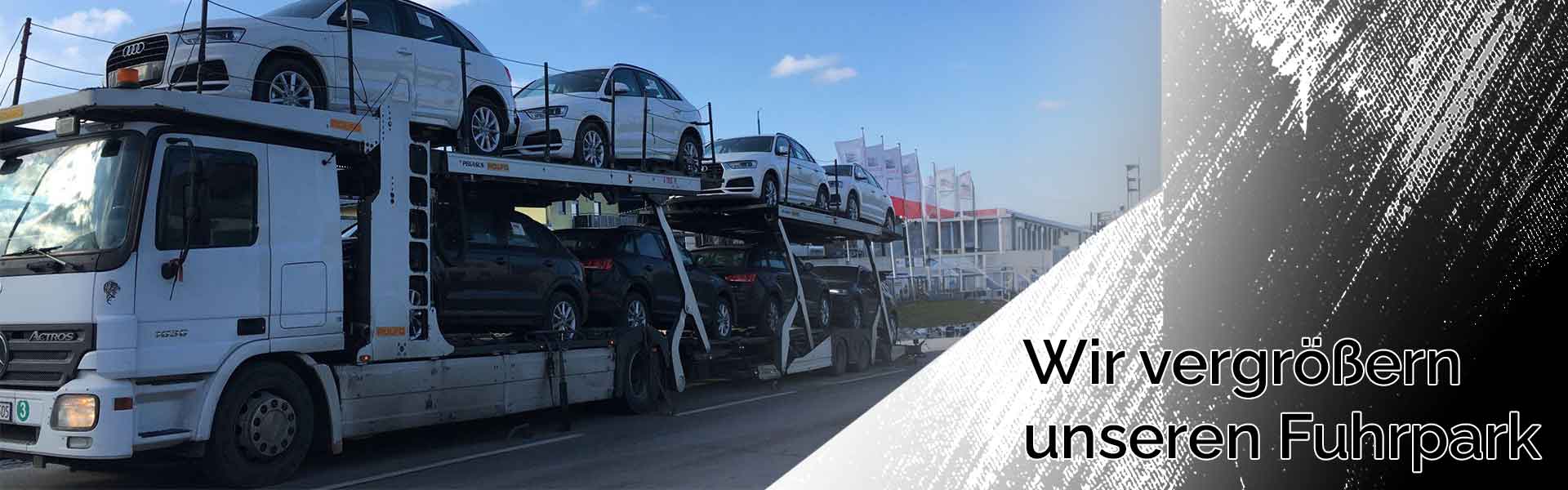 LKW mit Audi Q3